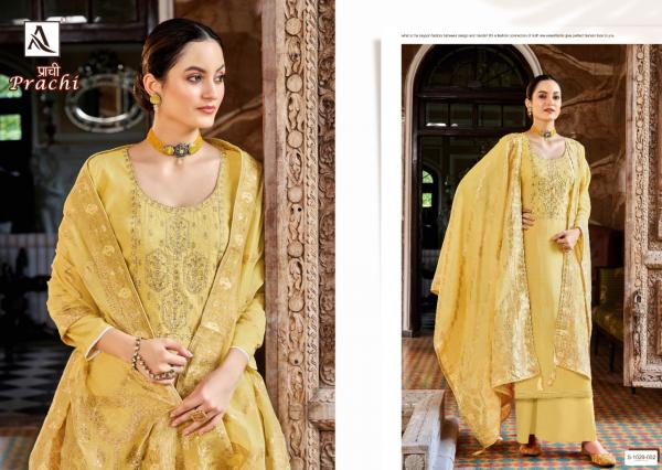 Alok Prachi Viscose Silk Designer Dress Material Collection